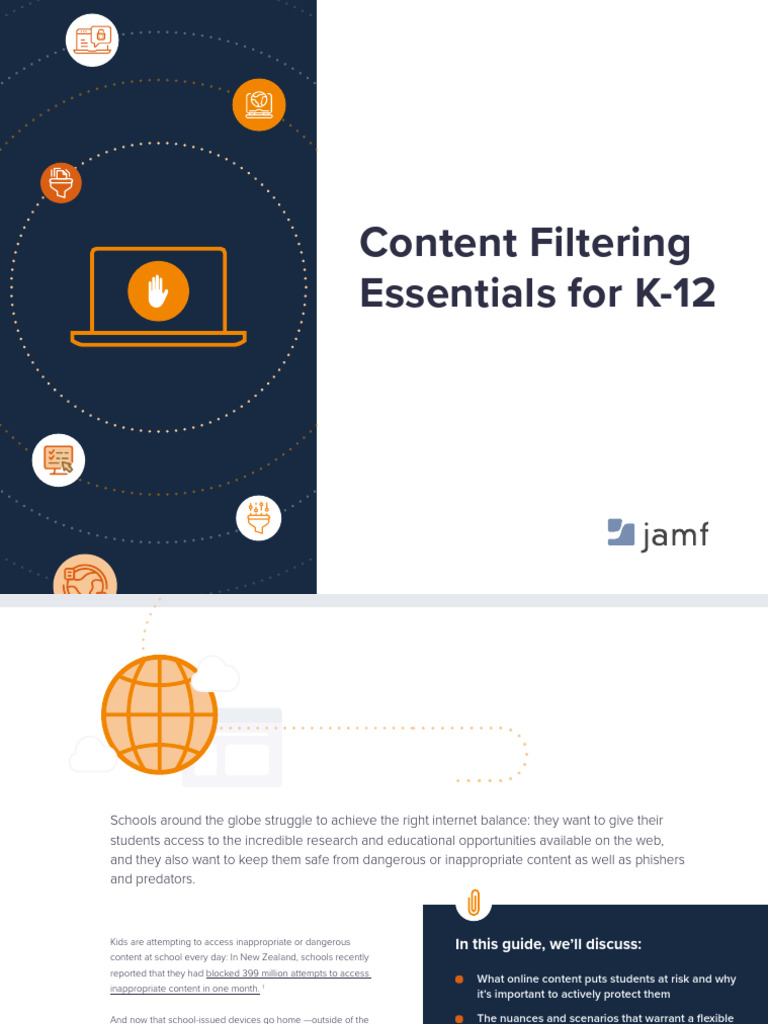 Content Filtering Essentials For k12 2023 | PDF | Computer Security ...