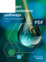 Hydrogen Council Report - Decarbonization Pathways - Part 1 Lifecycle Assessment