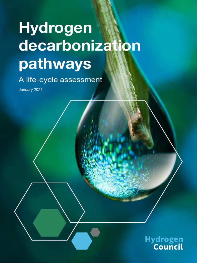 Hydrogen Council Report Decarbonization Pathways Part 1 Lifecycle