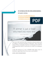 Foundation Engineering - RAHUL SINHA