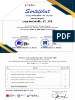 Sertifikat, Undangan Dan Rekap Absensi - Pelatihan Penulisan Buku Referensi Ber-ISSBN 2022