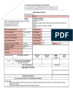 Template Proforma Invoice