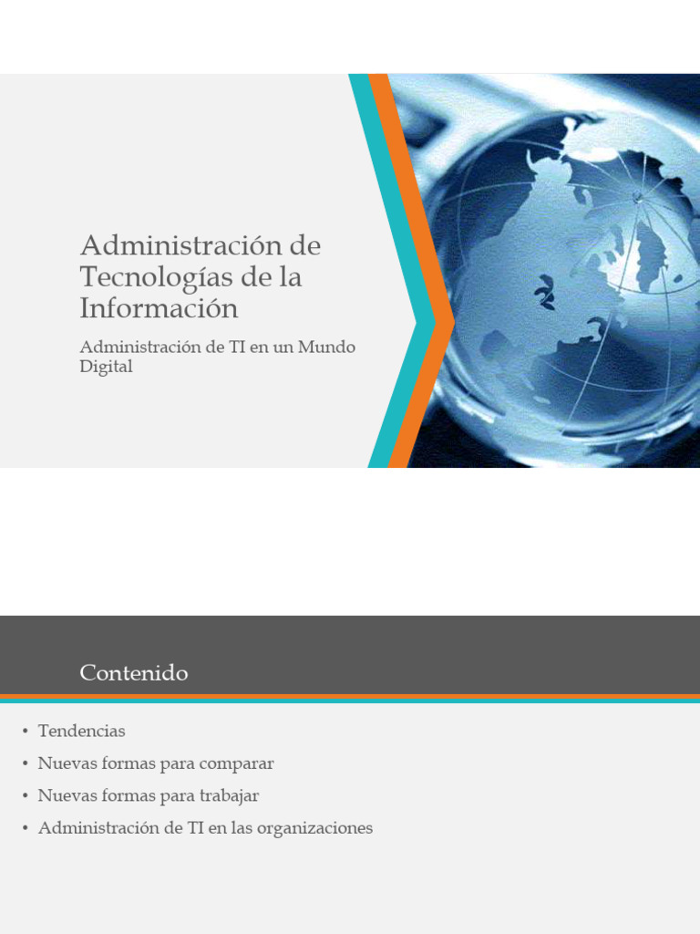 Administración de TI en la Era Digital | PDF | Internet | Computación ...