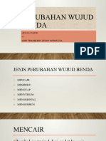 PERUBAHAN WUJUD BENDA MEY