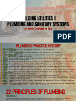 Plumbing Practice History & 22 Principles of Plumbing