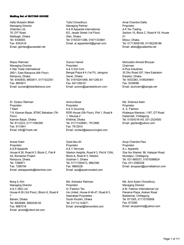 Associate Member List 2023 | PDF | Dhaka | World Politics