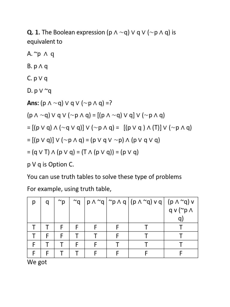 Boolean Expressions and Polygon Diagonals | PDF | Triangle ...