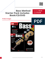 FastTrack Bass Method Starter Pack Includes Book CD DVD