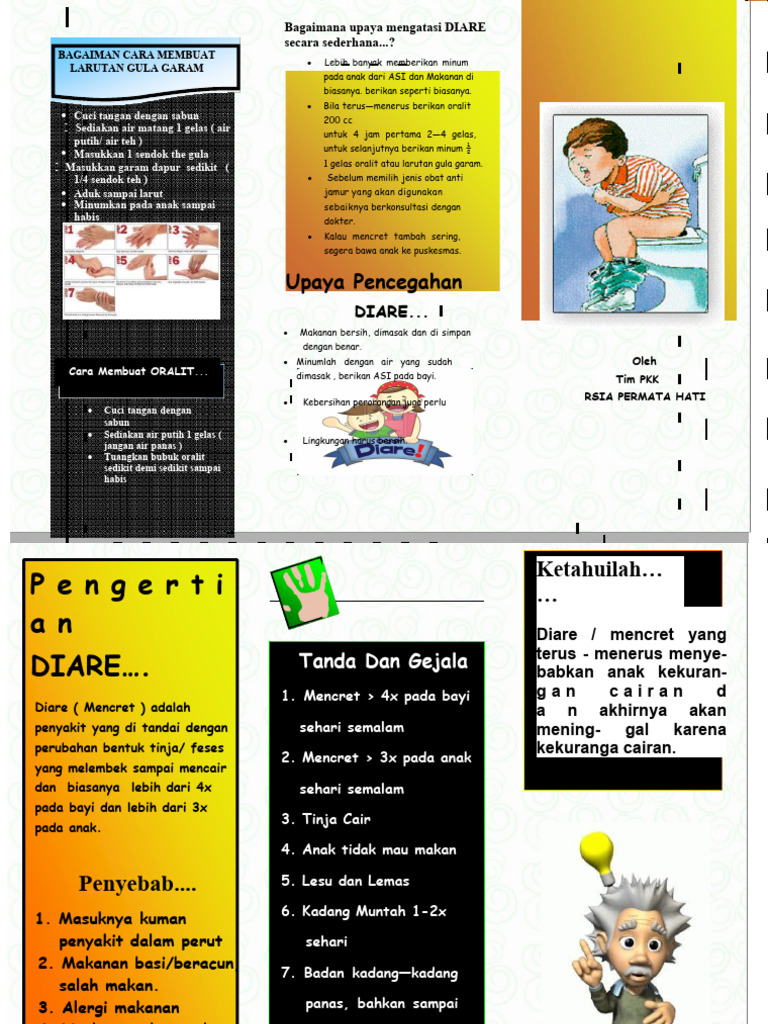 Leaflet Diare | PDF