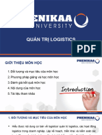 CHƯƠNG 1. TỔNG QUAN VỀ LOGISTICS VÀ QUẢN TRỊ LOGISTICS