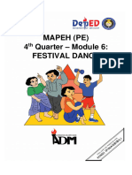 Mapeh (Pe) 4 Quarter - Module 6: Festival Dance