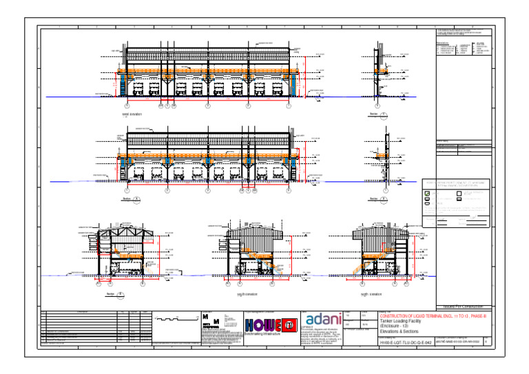 LH160-E-LQT-TLU-DC-Q-E-042 - 0 - IC - Sections & Elevation For Tanker ...