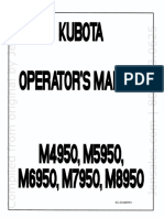 Kubota M7950DT Manual Operador