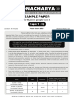 Dronacharya-Ii-2024-Sample Paper-Class-X-P1-I.q.