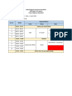 Jadwal Kegiatan Pesantren Ramadhan