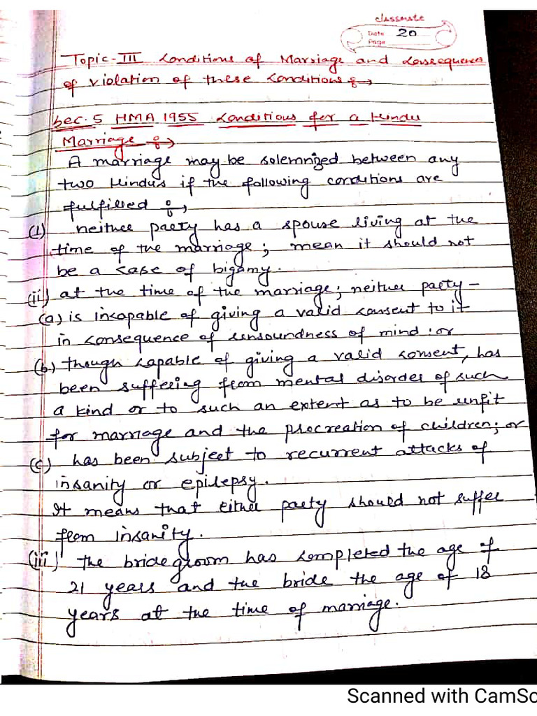 Chapter 3 Conditions of Marriage and Consequences of Their Violations