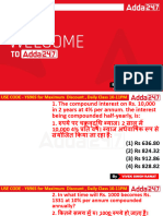 COMPOUND INTERESTR PRACTISE SHEET Only Questions