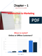 Introduction to Marketing