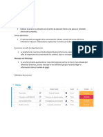 Plan de acción, Calendario de acciones, evaluacion de resultados