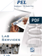 PEL Oil Lab Services Brochure