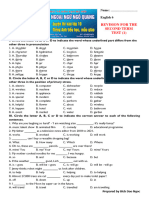 REVISION FOR THE SECOND TERM TEST GARDE 6 (NL+LQD)