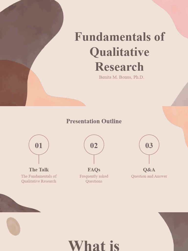 Qualitative Research Fundamentals Guide | PDF | Qualitative Research ...