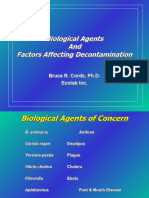 Biological Agents And Factors Affecting Decontamination