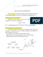 Mecanica AnaliticaCurs 5