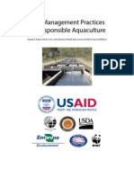 Best management practices for responsible Aquaculters