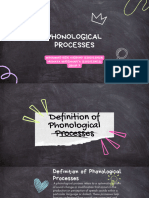 Phonology Process