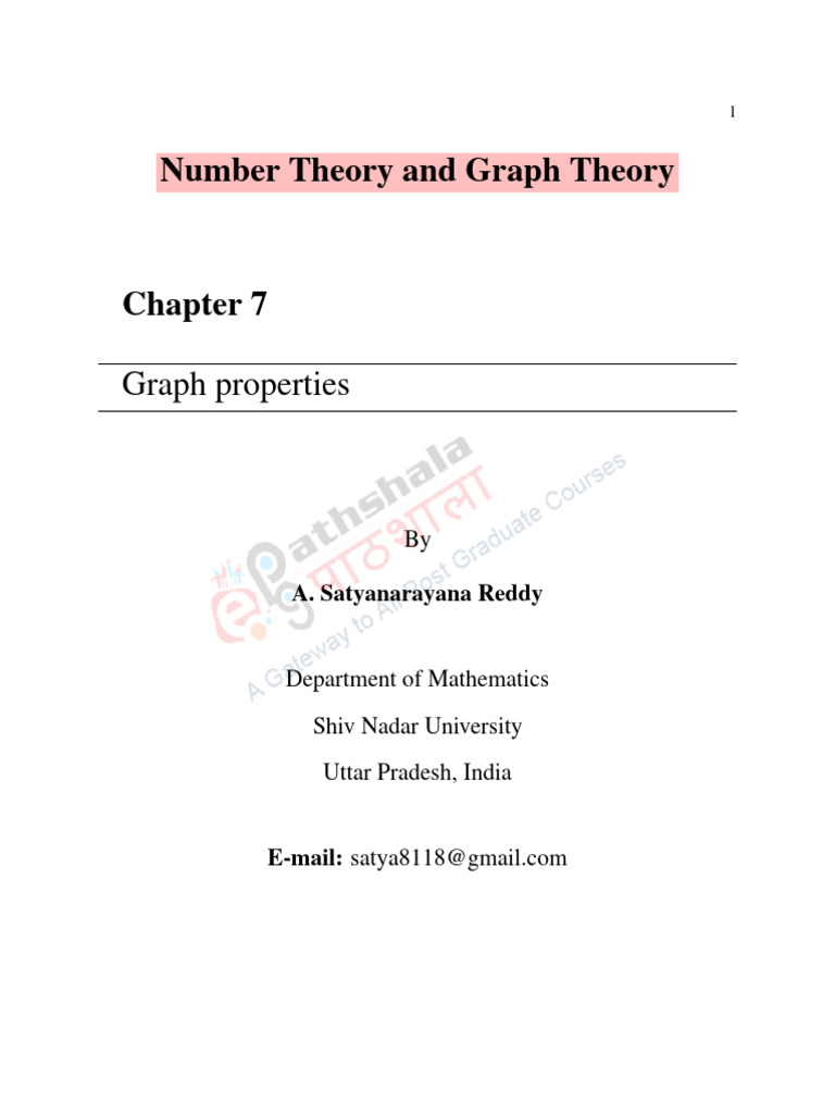Planar Graphs and Coloring Theorems | PDF | Vertex (Graph Theory ...
