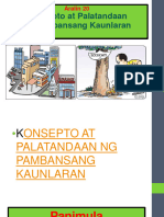 Konsepto at Palatandaan NG Pambansang Kaunlaran