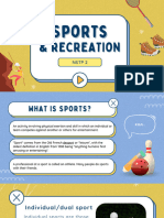 Sports and Recreation - NSTP