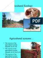 Agricultural Ecology