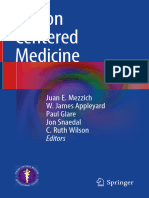 Person Centered Medicine: Juan E. Mezzich W. James Appleyard Paul Glare Jon Snaedal C. Ruth Wilson