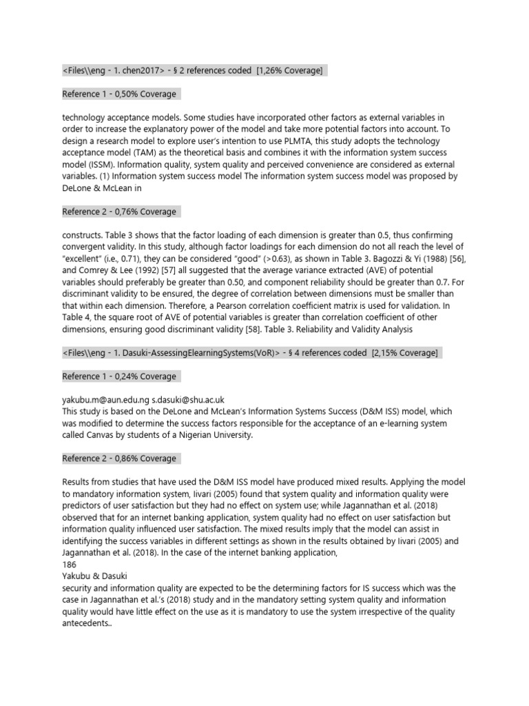 Coding Query - Results Preview Factor | Download Free PDF | Educational ...