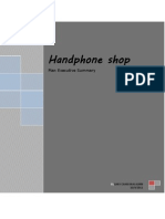 Mobile Phone Shop Business Plan Executive Summary