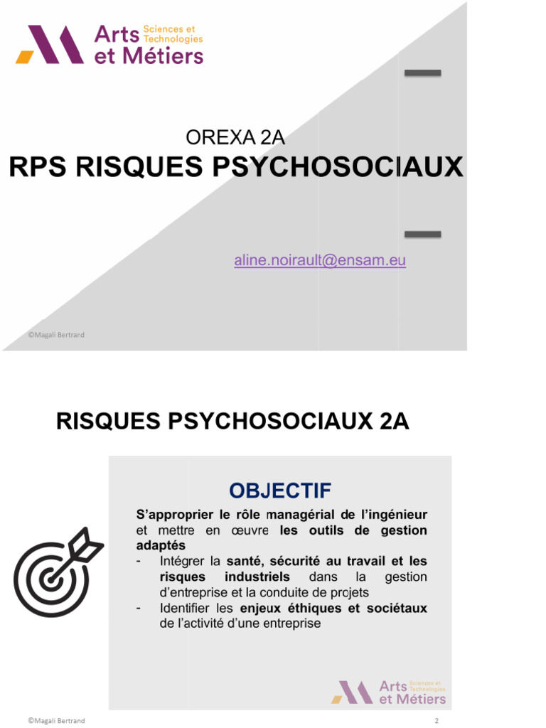 Modèle C2R ANACT et RPS en entreprise | PDF | Santé et sécurité au ...