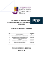 Demand of Internet Services