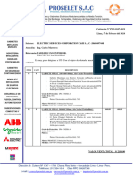 Cotizacion PRO-1047-2024 ELECTRIC SERVICES CORPORATION (R) - TABLERO