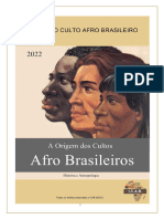 Livro Origem Culto Afrobrasileiro