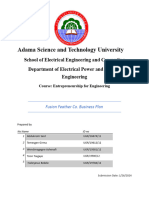 FusionFeather Co. Bussiness Plan
