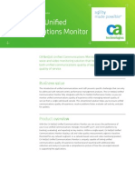 SA Product Sheet NetQoS UCM