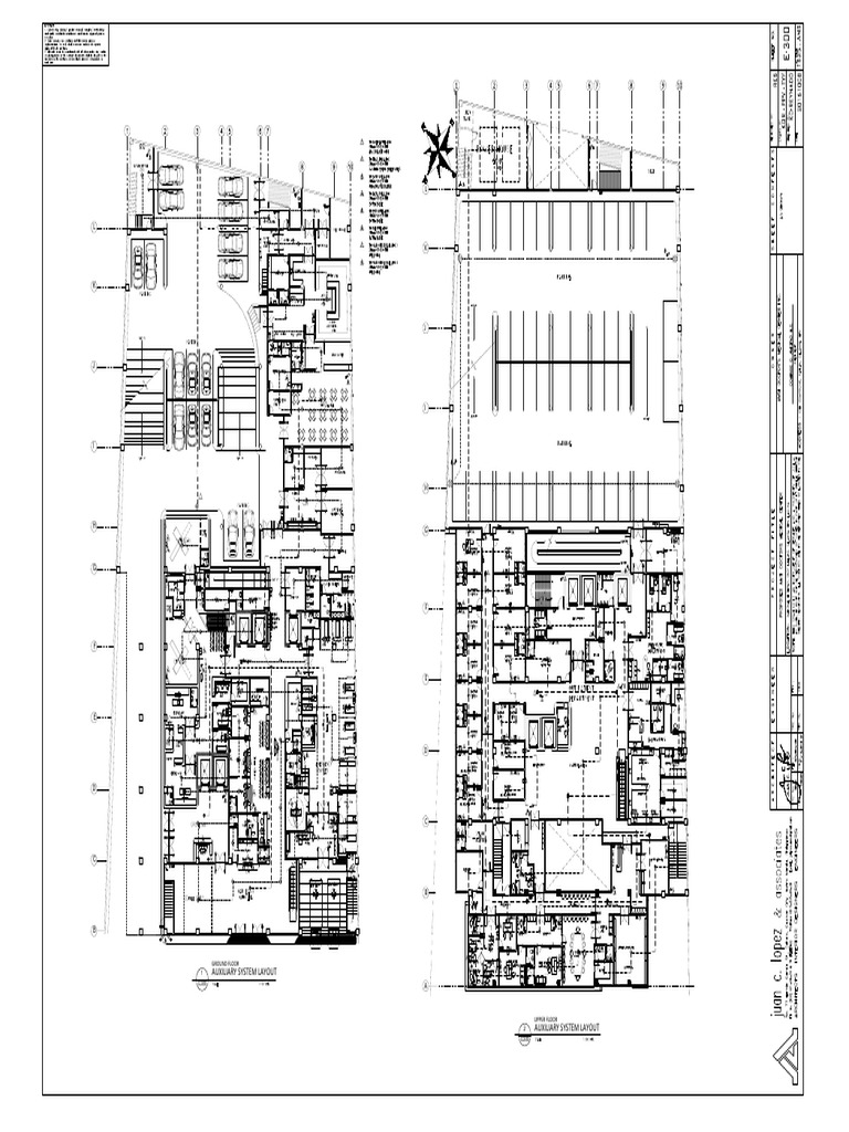Auxiliary System Layout Ground Floor PDF