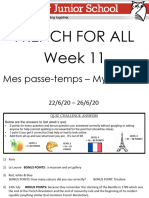 (499815) French For All - Week 11 - Hobbies