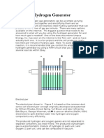 Tero Cell Hydrogen Generator