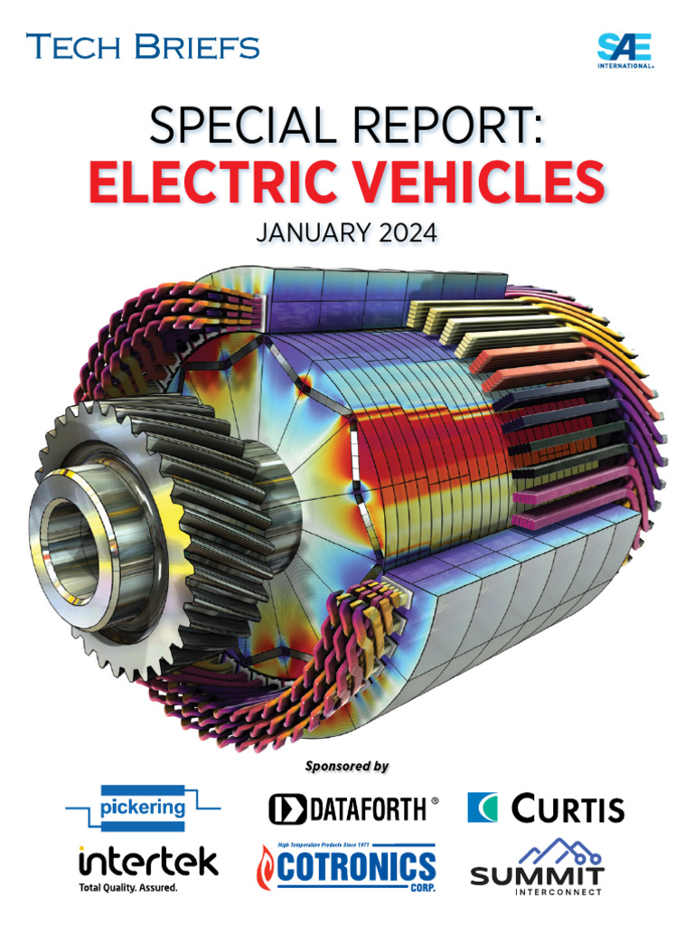 Electric Vehicles Pb-0124A | PDF | Electric Motor | Electrical Engineering