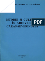 Constantin Brătescu, Istorie Și Cultură În Arhivele Caraș-Severinului. Îndrumător (1997)