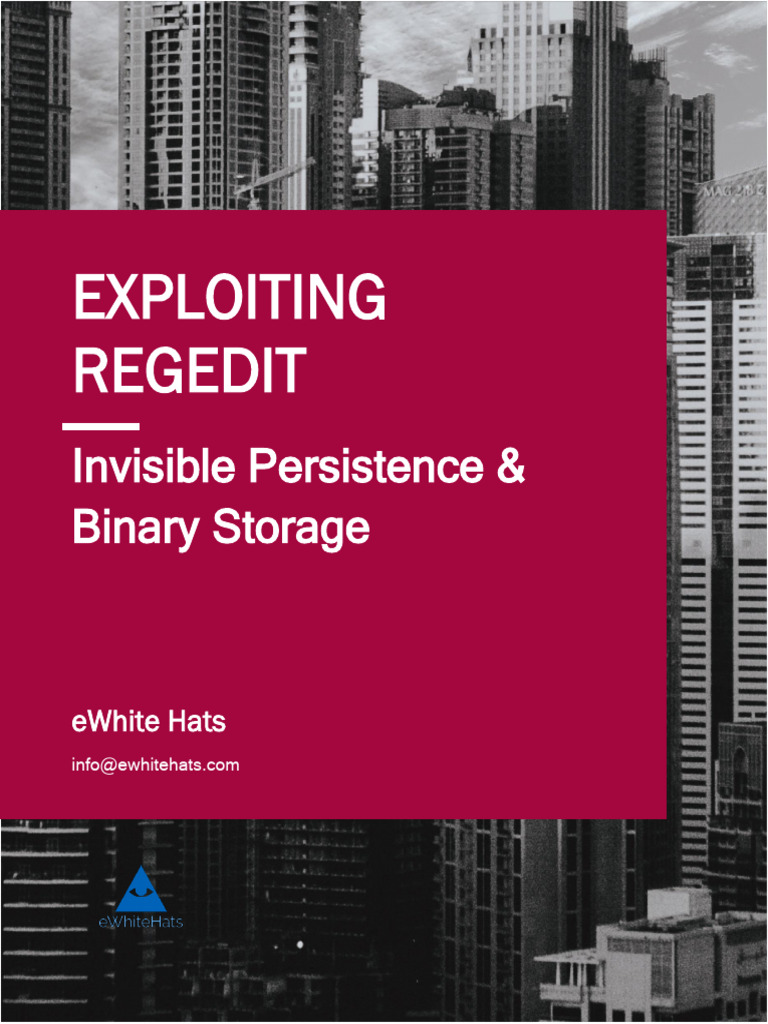 Invisibleregvalues whitepaper pdf windows registry malware
