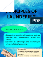 Lesson 1.1 Priciples of Laundering